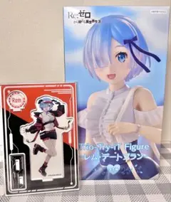 Re:ゼロから始める異世界生活 レム デートプラン フィギュア アクスタセット