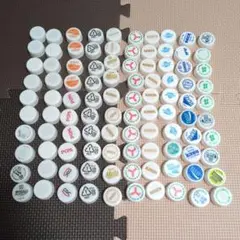 ペットボトルキャップ　プラスチックキャップ 100個