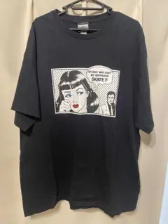 【WHIMSIC×THRASHER】BOY FRIEND ブラック Tシャツ