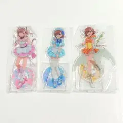 とある科学の超電磁砲T くじ引き堂 御坂美琴 C賞 アクリルスタンド 3点