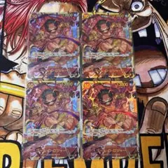 ゴール・D・ロジャー SRカード 4枚セット