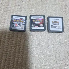 ポケットモンスター 海賊版北欧版プラチナ・パール・ダイヤモンド 3本セット