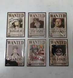 【ロー、キッド、シャンクス、マルコ、エース、ロジャー】ワンピース ブロマイド