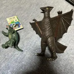 日本製ソフビ ガメラ&ギャオス