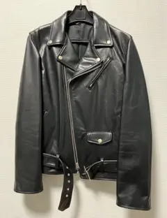 ビューティフルピープル　XXL 新品未開封　レディースシングルライダースブルゾン beautiful people レザージャケット ライダース ビューティフル