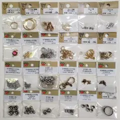 金属パーツセット　24袋　パーツクラブ　貴和製作所