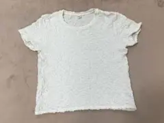ユニクロ　UNIQLO ホワイト Tシャツ Lサイズ