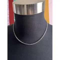 ■ステンレス 45cm ロールチェーンネックレス 3mm メンズ NS1202