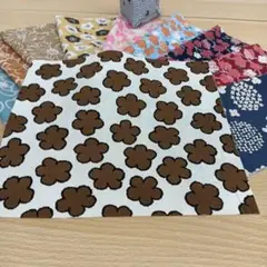 ★A907★ カットクロス/プリント生地/国産/25cm×25cm/10点