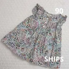 SHIPS　LIBERTYノースリーブチュニック　90