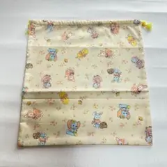 【新品】❤️入園入学❤️動物柄　体操服入れ　33×30センチ