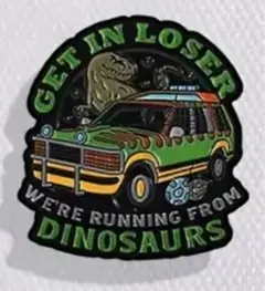 “ Get In Loser ⑧” ピンバッジ ニューエラ アメリカン雑貨