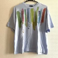 ARTWAVE Tシャツ ペイント柄　ラインストーン付き