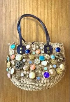 ユードレッグ　yudleg フラワーカゴバッグ ユードレッグ yudleg フラワーカゴバッグ レディース