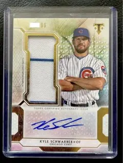 Kyle Schwarber 99枚限定　直筆サイン　MLB auto