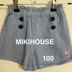 MIKIHOUSE ストライプ ショートパンツ 100