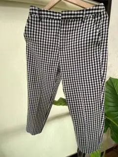 ほぼ新品✨GU ギンガムチェック スラックス✨