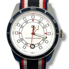 【電池交換済】TOMMY HILFIGER　２５周年記念　メンズ　腕時計