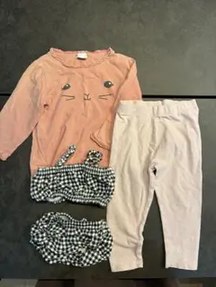 【値下げOK】子供服セット 90cm 長袖トップス レギンス 水着
