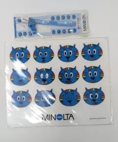 【非売品】ミノルタ ロドニー·アラン·グリーンブラッド ストラップ＆マウスパット