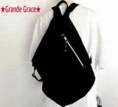 Grande Grace ブラックバックパック　リュック