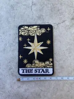 アイロンワッペン☆タロットカード　星　占い