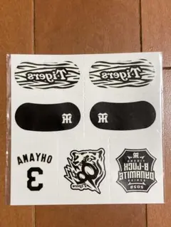 阪神タイガース TBDSアイブラックシール 　大山選手