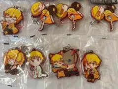 鬼滅の刃 我妻善逸 カプセルラバーマスコット ⑧個セット 【バラ売りOK】