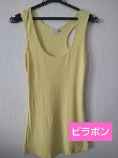 ビラボン イエロー タンクトップ M