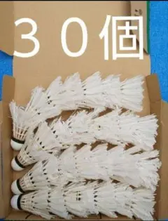 バトミントン バドミントン シャトル 30個