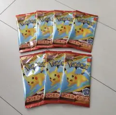 ポケモンカード ピカチュウ 7パックセット