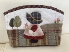 ＊すーちゃんのポーチ＊パッチワークキット＊先染め布