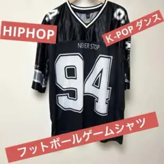 期間限定セールフットボールゲームシャツオーバーサイズ 2XLメッシュ素材KPOP