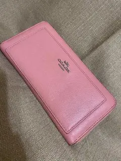 コーチCOACH ラウンドファスナー サイフ ウェレット F52648 匿名配送