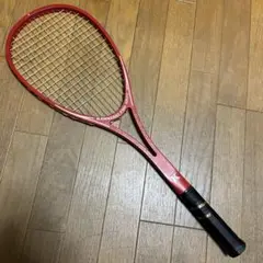 逸品！　KAWASAKI PRO SHOT テニスラケット レッド