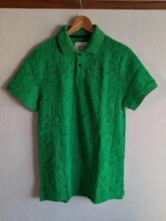 美品 HENRIK VIBSKOV レースポロシャツニット 21aw