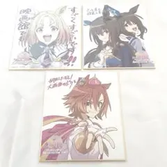 ウマ娘 ROAD TOP THE TOP 映画 色紙