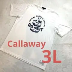 ビックサイズ　Callaway Tシャツ GO WEST 3L