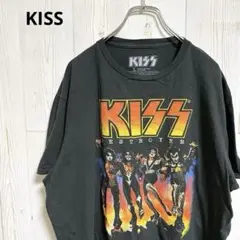 公式　KISS キス　71年アルバムDESTROYERモチーフ　半袖 Tシャツ