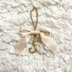 Maison de FLEUR イニシャルチャーム S