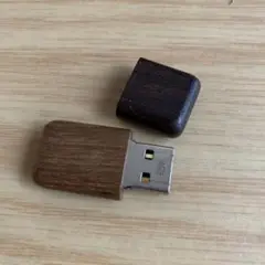 木製 USBメモリ ブラウン