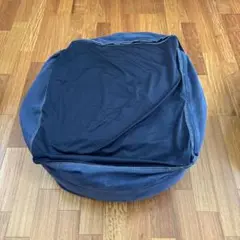 無印良品　体にフィットするソファ　綿デニム　ネイビー