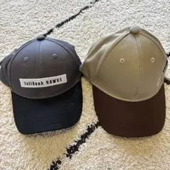 SoftBank HAWKS キャップ2点セット　コカコーラ席