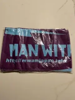 【新品未開封】MAN WITH A MISSION 紫×水色　タオル