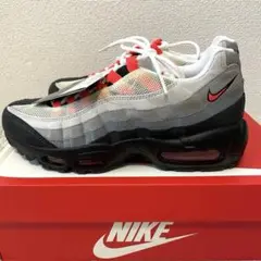 【新品展示品】 NIKE AIRMAX 95 ソーラーレッド 25.5cm