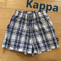 Kappa ショートパンツ　チェック柄　M