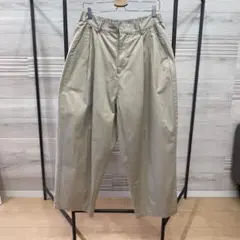 NOT HOMME BLUEツータック　ワイド　パンツ【size L】