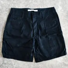 uniqlou ユニクロ　& ルメール U コットンツイルタックショートパンツ