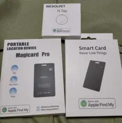 Smart Card　NTag Apple Find My対応3個セット