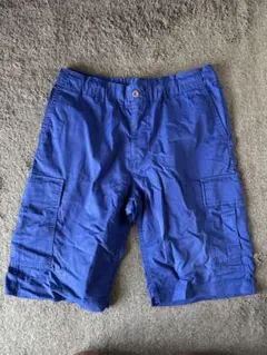 Canterbury 青 ハーフパンツ XL